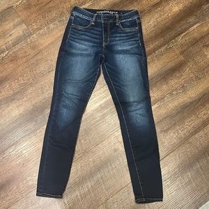 AMERICAN Eagle women’s High Rose Jegging sz 8